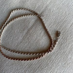 Authentic silver chain